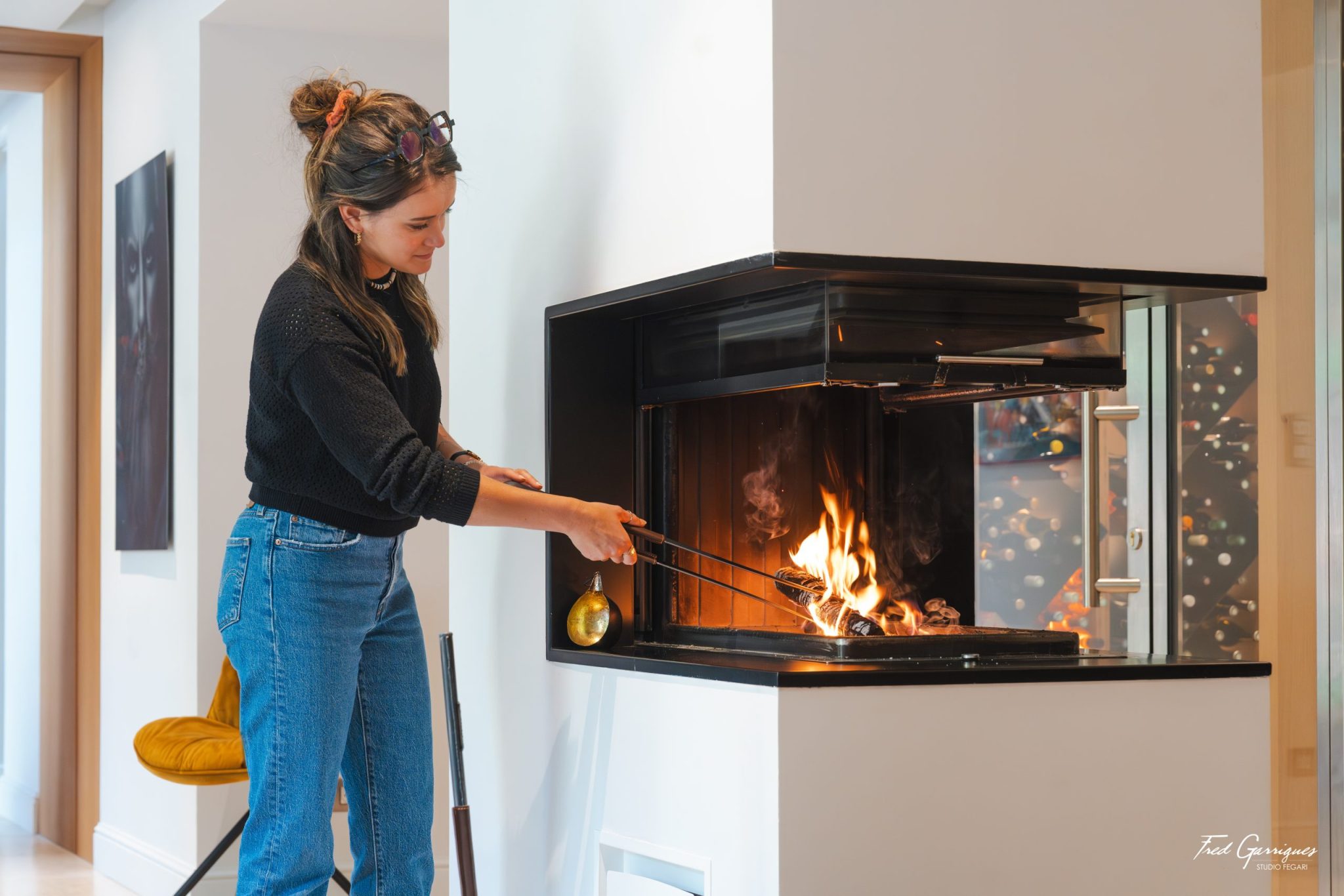 Pince à bûches Michel BRAS – Image 2